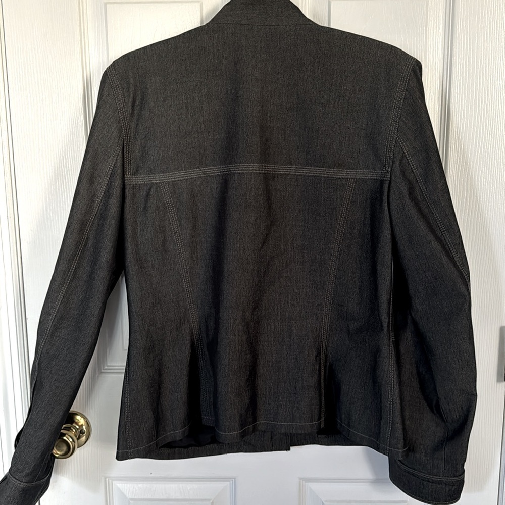 INC Dark Denim Blazer- Fits like a Large - Picture 5 of 5